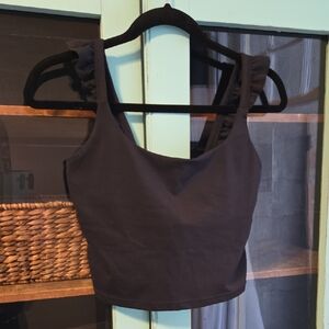 Black LOGILATES Sleeveless Top